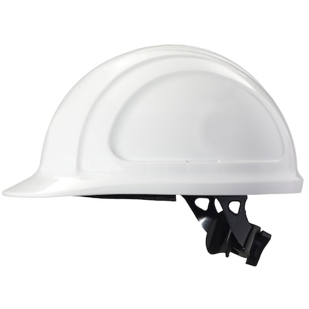 North Type I, Cap Style Hard Hat w/HDPE Shell, 4-Point Textile Suspension and Wheel Ratchet Adj. N10R010000