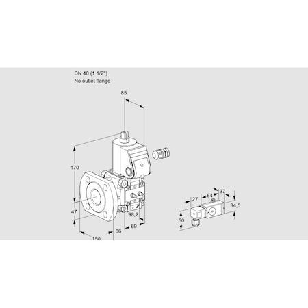 Honeywell Kromschroder VAS240/-F/NW KS88028481