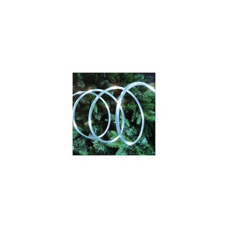 Ledvance/ Sylvania LED Micro Dot Christmas Tube Light Set, Cool White, Silver Wire, Timer/Battery Operated, 15 Ft. V47105-88