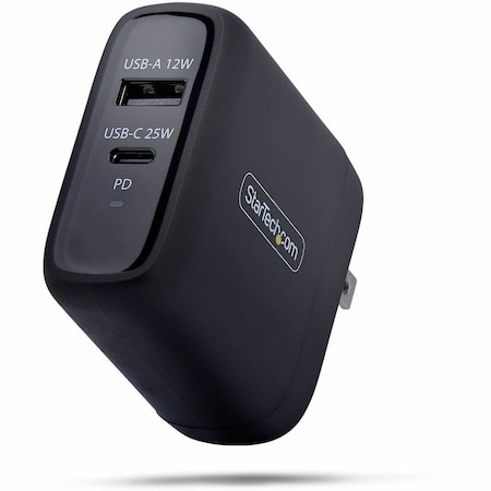 Startech.Com 37W USB C USB A Wall Charger 114NB-WALL-CHARGER