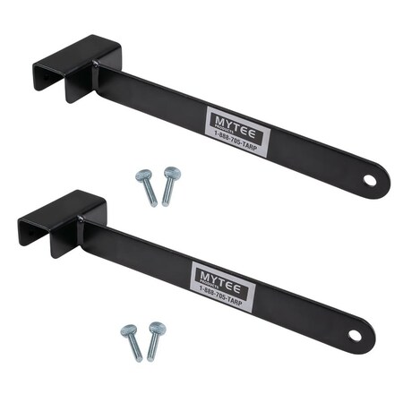 Mytee Products 2Pk 16in Truck Bed Divider Bar - 5mm Thick Steel Cargo Load Lock Stabilizer Bar, 2PK CargoBar-DIVx2
