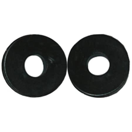Westlake Pipe & Fittings 21/32'' Black 3/8M Flat Bibb Faucet Washer, 2 Ct. 02-1110P