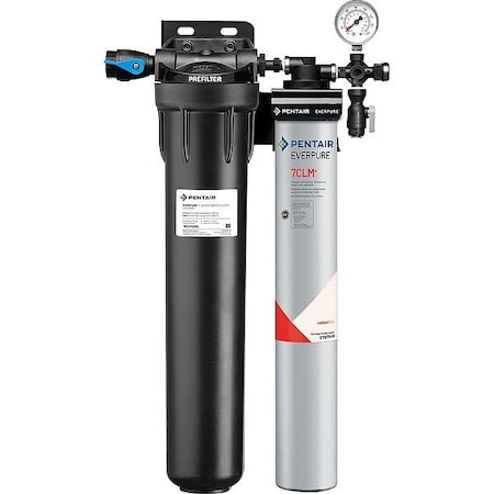 Pentair Everpure Water Filtration System, 3/4 in, FNPT EV977121 -75