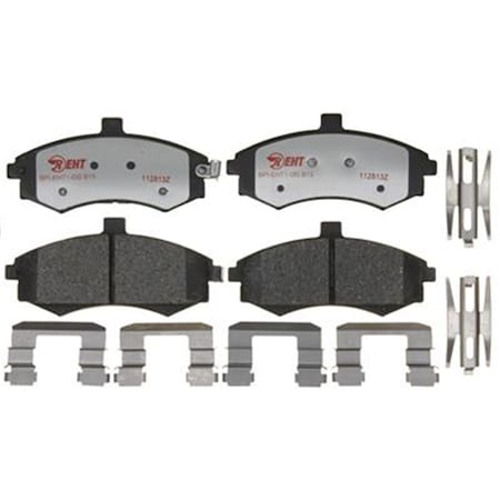Rm Brakes EHT941H 2002-2006 Hyundai Elantra Brake Pad Set R53-EHT941H