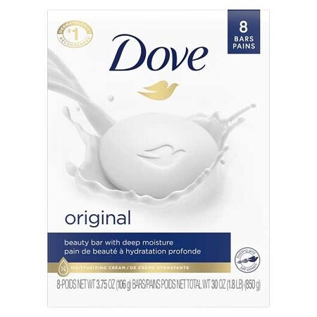 Dove White Beauty Bar, 32 Ounce, 9PK 61079