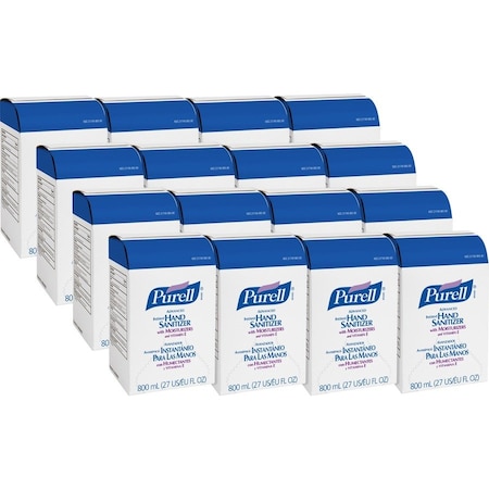 Purell Hand Sanitizer Gel, 800mL Bag-in-Box Refill 9657-12