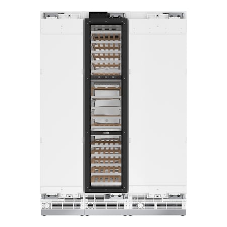Koolmore Reserve Panel Ready 24 in. Column Refrigerator with a 18 in. Wine Cooler and 18 in. Freezer KM-PRC-R24F18W