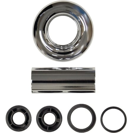 Danco Flange Set, 1116 to 916 in Adapter, 112 in Flange ID, 3 in Flange, 112 in Tube OD 10307