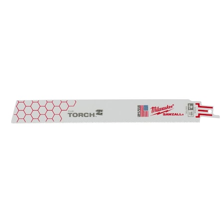 Milwaukee Tool 9" 18 TPI The Torch SAWZALL Blades (5 Pk) 48-00-5788