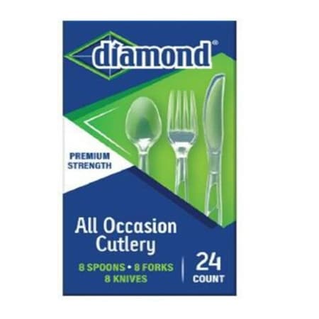 Diamond Cutlery Full Size Combo 24 Ct 00098