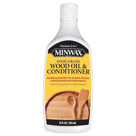 Minwax Transparent Clear Oil-Based Wood Oil and Conditioner 12 fl. oz. 47900000