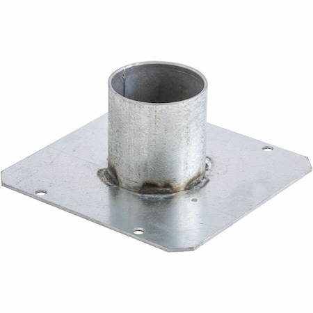 Hubbell Wiring Device-Kellems Recessed 10" Series, Bottom Feed Plate, Center, 1-1/2" EMT S1R10CBF150