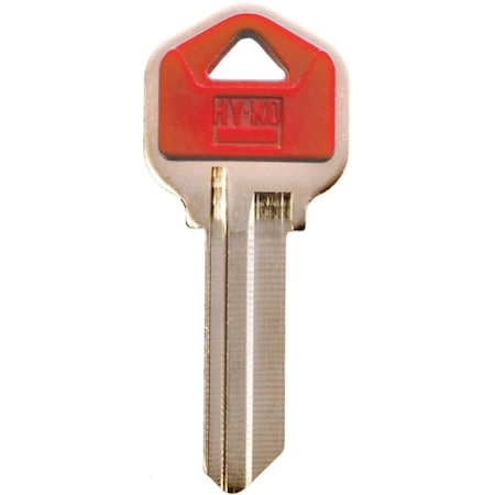Hy-Ko Key Blank, Plastic, For: Kwikset Cabinet, House Locks and Padlocks 13005KW1PR