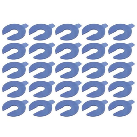 Powerhouse 0.12 in. 16 mm Shock U-Shaped Shim, 25PK PO3618475