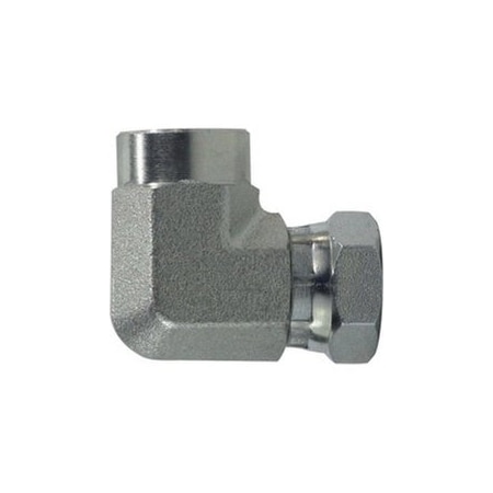 Midland Industries ELBOW SWVL 90 1/4IN FPT 1/4IN FNPSM STL 150244