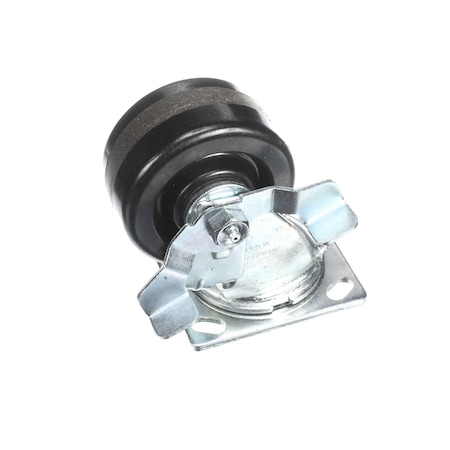 Xlt Ovens Caster, Swivel with Brake, Plate XP 1004