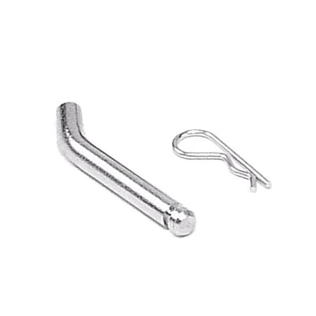 Warn Trailer Hitch Pin Bent Pin; 5/8 In diameter; Use With Class III/ IV Hitch; With Clip; Single 63063