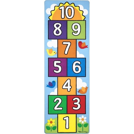 Melissa & Doug Hop + Count Hopscotch Rug 9402