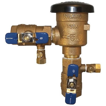 Zurn 2 in. FIP X 2 in. FIP Bronze Pressure Vacuum Breaker Assembly 2-720A