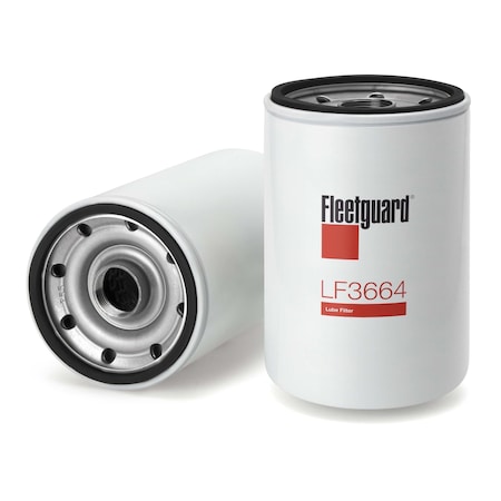 Fleetguard Oil Filter Cellulose Spin On LF3664