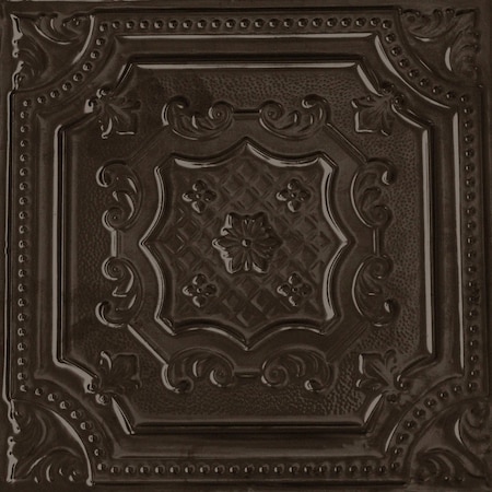 Shanko All Day Tony Pattern 612 Knights Armor Surface Mount Vintage HandPainted Standard CeilingTiles, 12PK ADT612-NU-STD-KNTA-12
