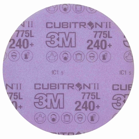 3M Film Disc, 775L, 5 x NH, 240+ Grit, PK50 775L