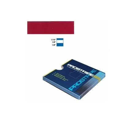 Prostripe Single Color Multiple Striping Tape, 150 ft x 3/16 in, Spectra Red R41092