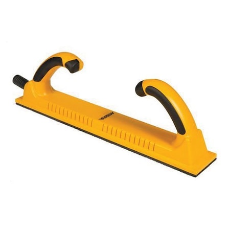 Mirka Abrasives Rigid Grip Faced Sanding Block, 2-3/4 in W x 16-1/2 in L, Hook and Loop Attachment 9116R