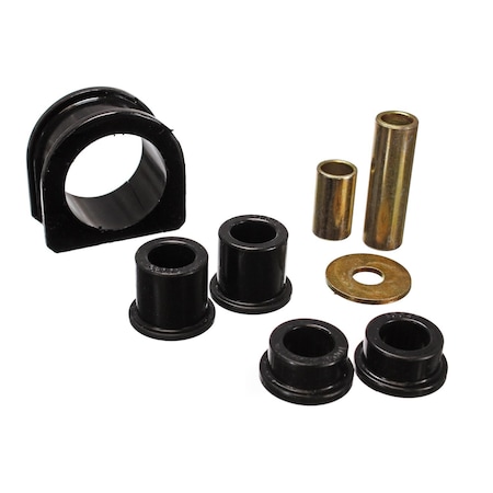 Energy Suspension Rack and Pinion Mount Bushing, Black; Polyurethane 8.10104G