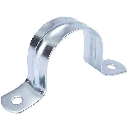 B & K Pipe Strap, 1-1/2 in Opening, Steel, 4/PK, 4PK G13-150HC
