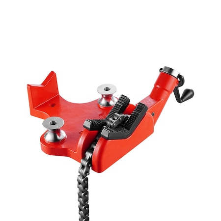 Vevor Screw Bench Chain Vise 1/2 to 8 inch Capacity Heavy Duty Chain Pipe Vise RG1204S8