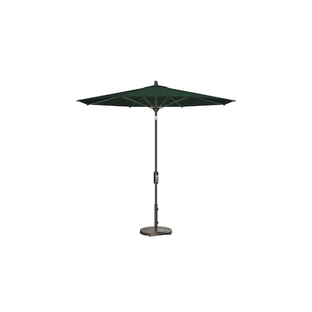 Treasure Garden 9 ft Patio Umbella, aluminum, fiberglass ribs, outdoor, Forest Green UM840-00 5446 Forest Green