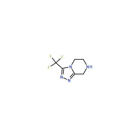 Ak Scientific 3-(Trifluoromethyl)-5, 6, 7, 8-tetrahydro-[1, 2, 4]triazolo[4, 3-a]pyrazine (25g), CAS 486460-21-3 Y9201-25g