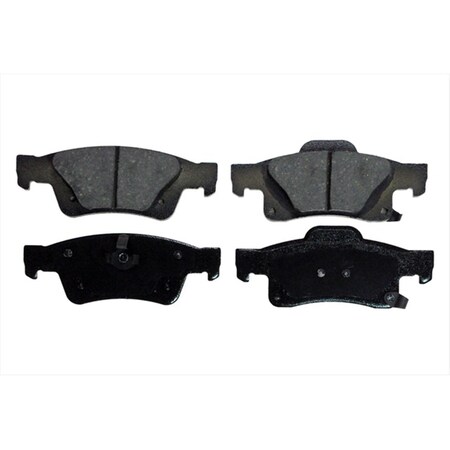 Wagner Brake ZD1498 CeRAMic Rear Brake Pads - Jeep Grand Cherokee 5.7L 2014-2015 W66-ZD1498