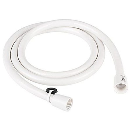 Dura Faucet 60 ft. Vinyl Shower Hose, White D6U-DFSA230WT