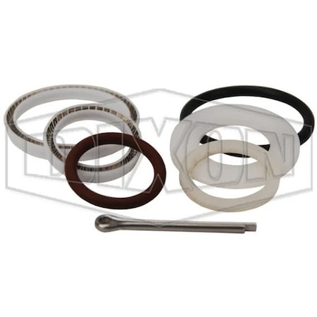 Dixon FKM-B W/PTFE U-CUP SHAFT SEAL KIT FOR 5300B 5354K4