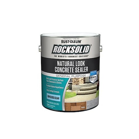 Rust-Oleum Sealer, Semi-Gloss Finish, Clear, Water Base 317928