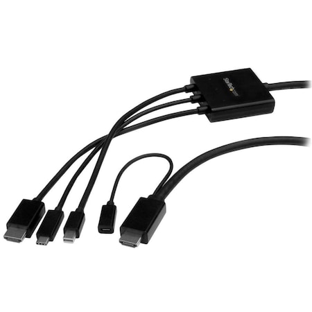 Ezgeneration 6 ft. Mini Display Port to HDMI Converter Cable EZ263874