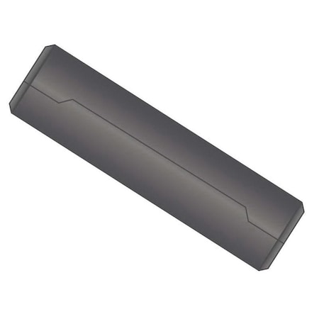 Huyett Ground Hollow Dowel Pin, Low Carbon Steel, 6 mm Dia x 20 mm Length DOWGHM-060-020