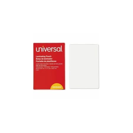 Universal Laminating Pouch, 4 3/8x6-1/2, Photo, 100PK UNV84680