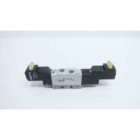 Festo Pneumatic Solenoid Valve 24V-Dc 1/4In Npt 3-8Bar MEH-5/3B-1/8-B