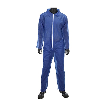 Pip SBP Navy Basic Coverall 20GSM, 25PK 3575/XXL