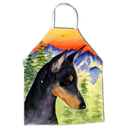 Carolines Treasures Manchester Terrier Apron - 27 x 31 in. SS8425APRON