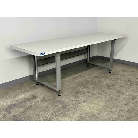 Stackbin Electric Workbenches, 96"W, Adj. H, 1000lb E9630-4000-E-BL
