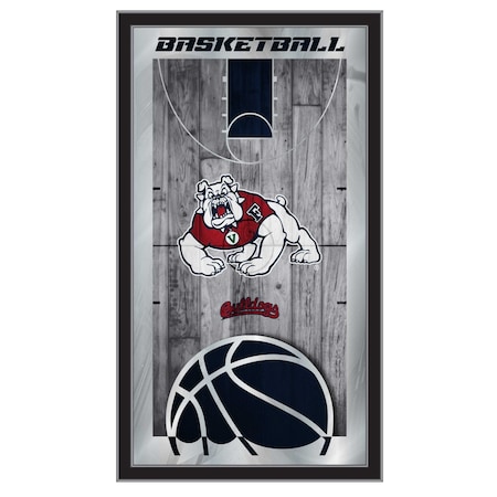 Holland Bar Stool Co Fresno State University 15" x 26" Basketball Mirror MBsktFresSt