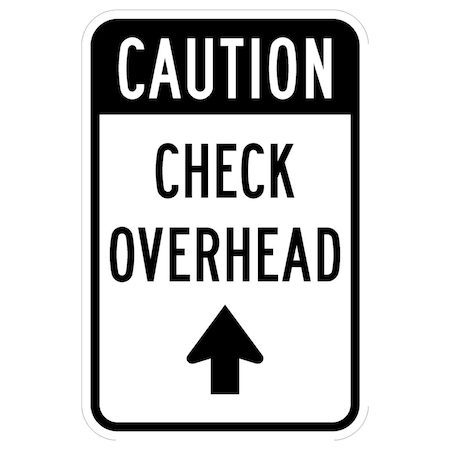 Sign Solutions Usa Traffic Sign, 12 in Width, Aluminum Sign, Vertical Rectangle DCS10DWT1218CUS00196