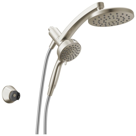 Delta Universal Showering Components Pivotpro 3-In-1 Combination Shower In Brushed Nickel 75649SN