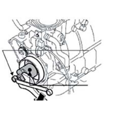 Keen Center Bolt For Flywheel Puller KE2601233