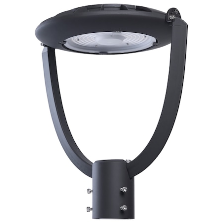 Nuvo 75/55/35 Watt 3K/4K/5K CCT Small LED Post Top Bronze 120-347 Volt 65/895