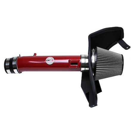 Hps Performance Air Intake Kit with Heat Shield, Red,  827-561R